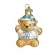 Baby's First Teddy Bear Old World Christmas Ornament