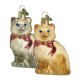 Himalayan Kitty Old World Christmas Ornament