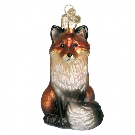 Fox Old World Christmas Ornament