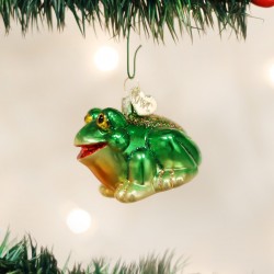 Hop-Along Frog Old World Christmas Ornament