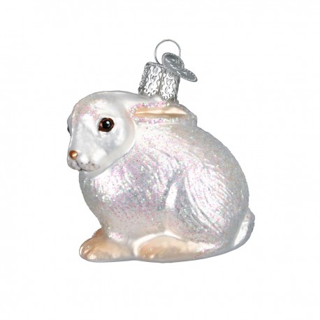 Cottontail Bunny Old World Christmas Ornament