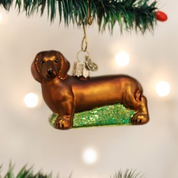 Dachshund Old World Christmas Ornament