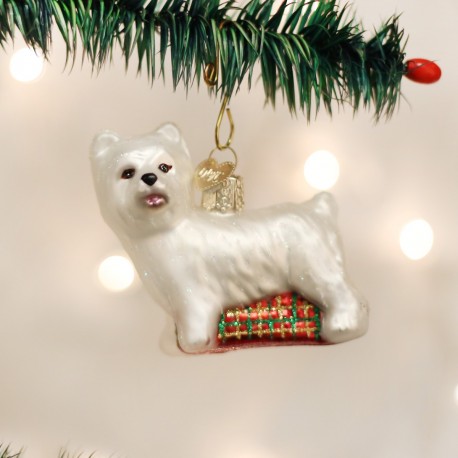 Westie Old World Christmas Ornament