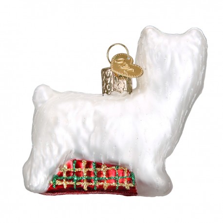 Westie Old World Christmas Ornament