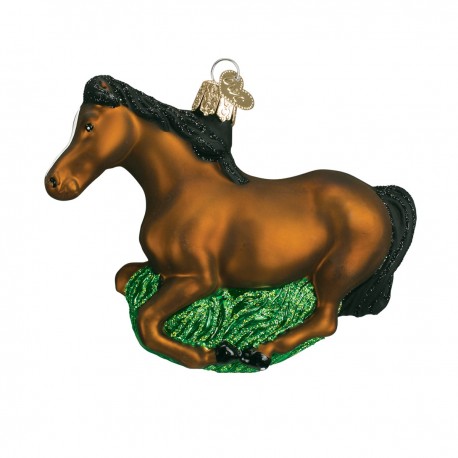 Mustang Old World Christmas Ornament