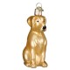 Yellow Labrador Old World Christmas Ornament