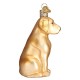 Yellow Labrador Old World Christmas Ornament