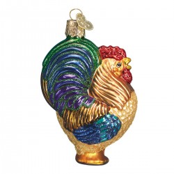 Rooster Old World Christmas Ornament