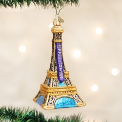 Eiffel Tower Old World Christmas Ornament