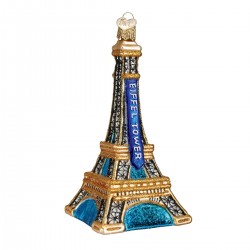 Eiffel Tower Old World Christmas Ornament