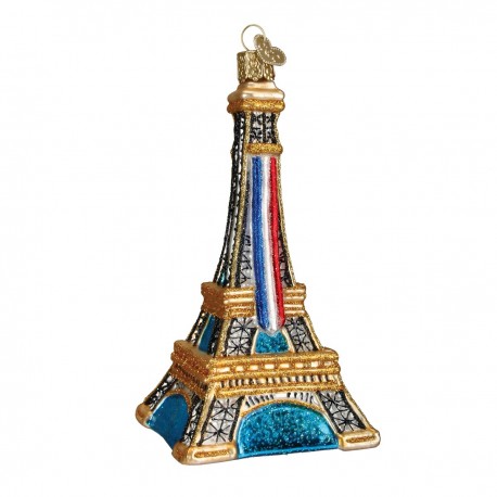 Eiffel Tower Old World Christmas Ornament