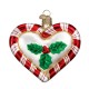 Peppermint Heart Old World Christmas Ornament