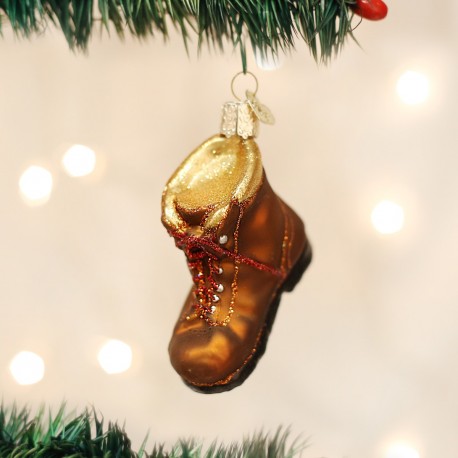 Hiking Boot Old World Christmas Ornament