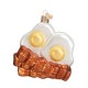 Bacon and Eggs Old World Christmas Ornament