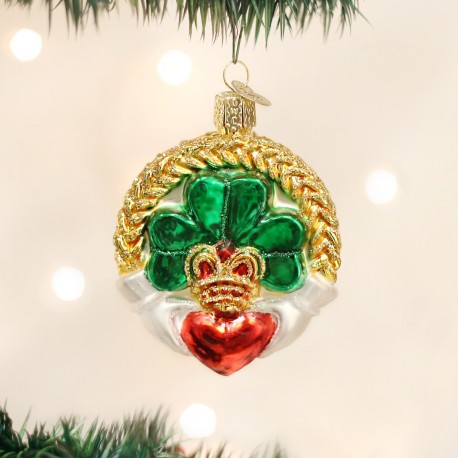 Claddagh Old World Christmas Ornament