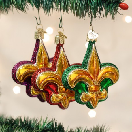 Fleur-de-lis Old World Christmas Ornament