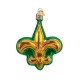 Fleur-de-lis Old World Christmas Ornament