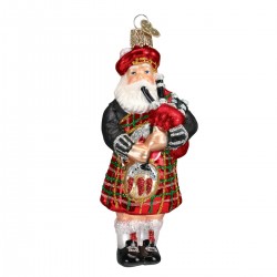 Highland Santa Old World Christmas Ornament