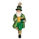 Irish Santa Old World Christmas Ornament