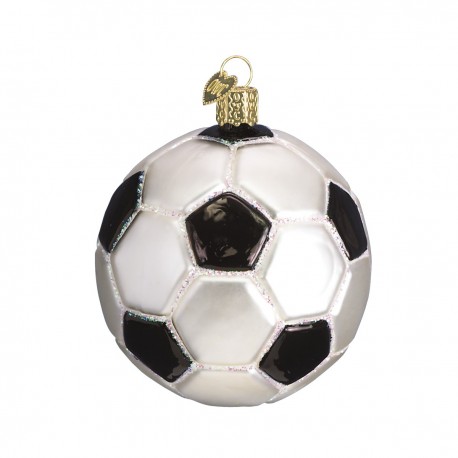 Soccer Ball Old World Christmas Ornament