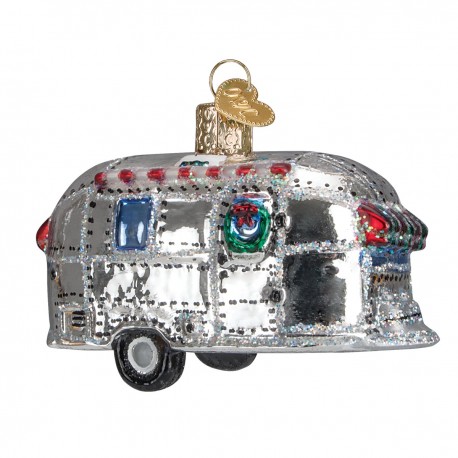 Vintage Trailer Old World Christmas Ornament