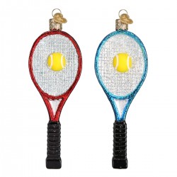 Tennis Racquet Old World Christmas Ornament