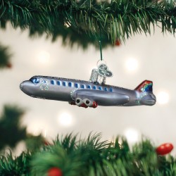 Passenger Plane Old World Christmas Ornament