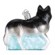 Siberian Husky Old World Christmas Ornament