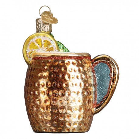 Moscow Mule Mug Old World Christmas Ornament