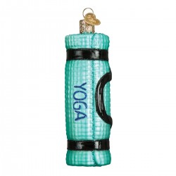 Yoga Mat Old World Christmas Ornament