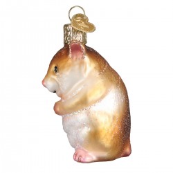 Hamster Old World Christmas Ornament