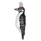 Hairy Woodpecker Old World Christmas Ornament