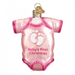 PINK BABY ONESIE