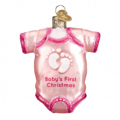 PINK BABY ONESIE