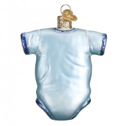BLUE BABY ONESIE