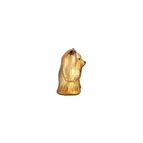 Yorkie Old World Christmas Ornament