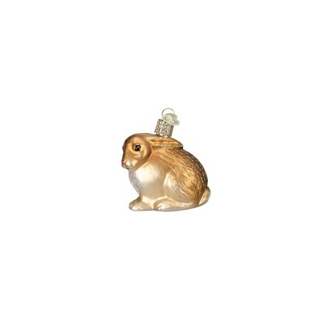 Cottontail Bunny Old World Christmas Ornament