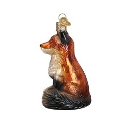 Fox Old World Christmas Ornament
