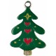 Tree with Heart Pewter Ornament