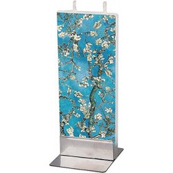 Flat Candle - Almond Blossoms by Van Gogh