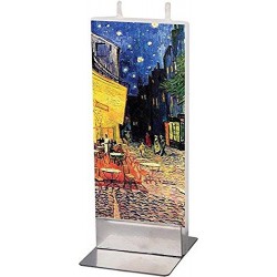 Flat Candle - Cafe Terrace by Van Gogh
