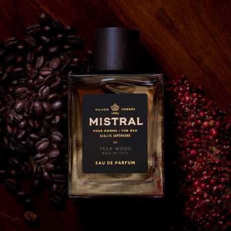 Mistral Teak Wood Eau De Parfum for Men