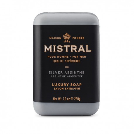 Mistral Bar Soap, Silver Absenthe