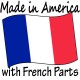 "Made in America with ___ Parts" T-Shirt