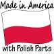 "Made in America with ___ Parts" T-Shirt