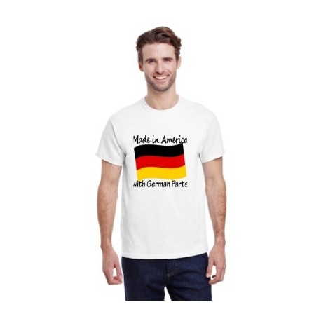 "Made in America with ___ Parts" T-Shirt