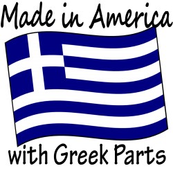 "Made in America with ___ Parts" Onesie