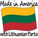 "Made in America with ___ Parts" Onesie