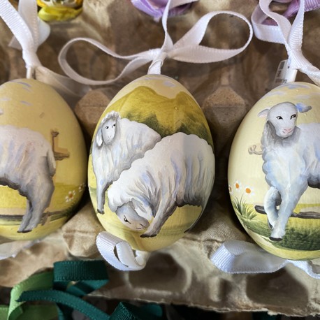 Eggshell Ornament Sheep