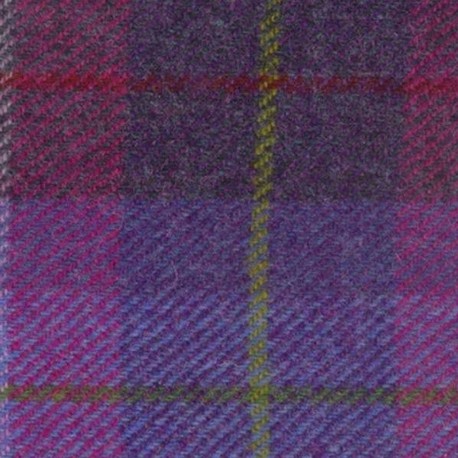 Tweed-Wrapped Flask - Purples